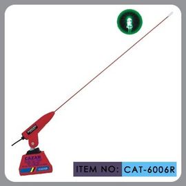 Antenne de bâti de gouttière de mât de fibre de verre avec les lumières colorées de LED