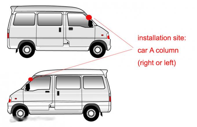 0.39M une antenne de voiture du mât AM FM d'acier inoxydable de section pour Nissan Toyota/voiture de Suzuki