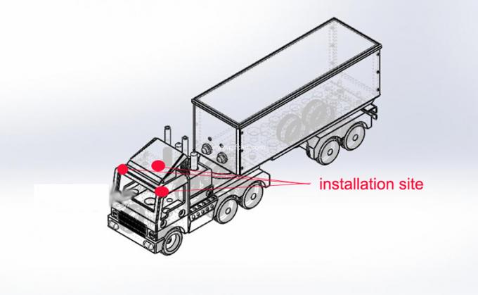 Antenne en caoutchouc de voiture du camion AM Fm pour le mât noir Chrome de PVC en alliage de zinc