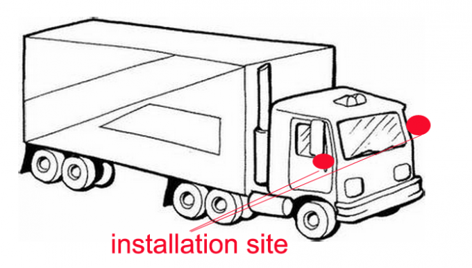 1.2M trois antenne de voiture de la section AM FM pour l'antenne 1200mm d'autoradio de camion